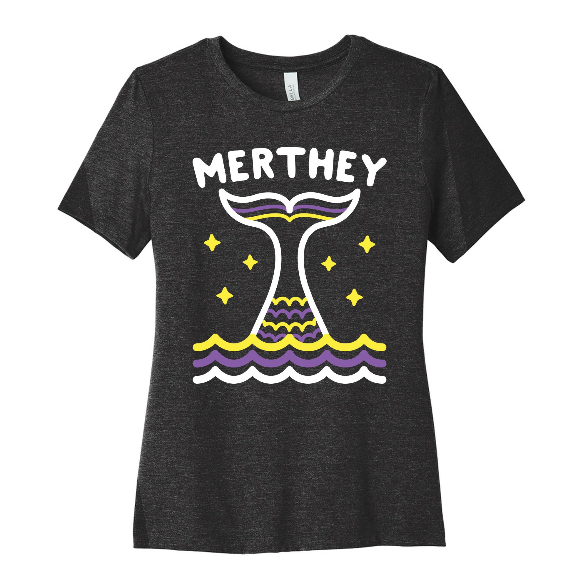 Merthey (Non-Binary Mermaid) Women's Cotton Tee